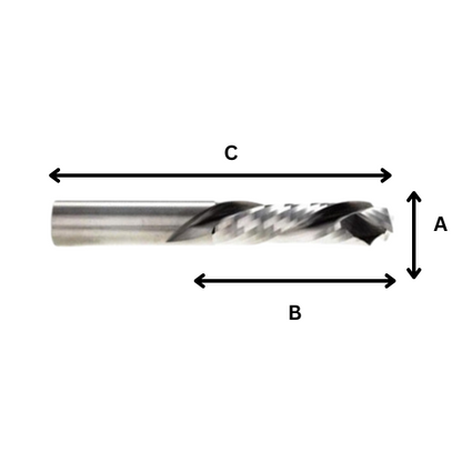 SOLID TUNGSTEN CARBIDE COMPRESSION CUTTERS