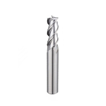 SOLID TUNGSTEN CARBIDE, ALUMINIUM CUTTERS END MILL 3 FLAT